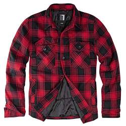 bw-online-shop Lumberjacket Rocky schwarz/rot - 5XL von bw-online-shop