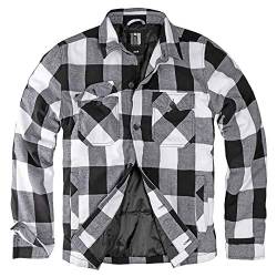 bw-online-shop Lumberjacket Rocky schwarz/weiß - 3XL von bw-online-shop