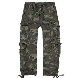 bw-online-shop Squad Vintage Cargohose Woodland - Größe W38/L34 von bw-online-shop