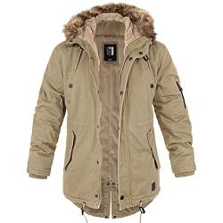 bw-online-shop Winterparka Fishtail mit Futter camel - XL von bw-online-shop