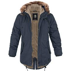 bw-online-shop Winterparka Fishtail mit Futter navy - 5XL von bw-online-shop