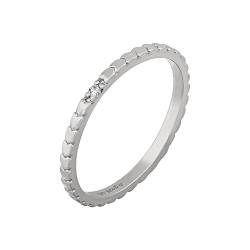 cai Damen Ring 925/- Sterling Silber Glänzend Zirkonia weiß 274270225 von caÏ