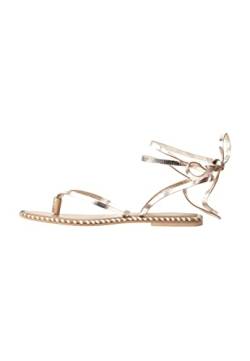 caissa Damen Flat Sandal, Gold, 39 EU von caissa