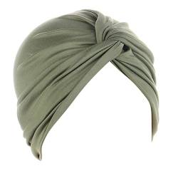 Bonnet Hijab,Damen Frauen Baumwolle Bandana Turban Cap Hijab Kopftuch Muslimische Bonnet Kopfbedeckung Halstuch Atmungsaktiv UV Schutz Pirat Mütze Bunter Diamant Indische Hüte Kappe Beanie Hut - Haar von callmo