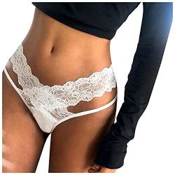 Damen Slips Spitze String Tanga Sexy Höschen Hollow Out Hipster Sommer Unterhosen Große Größen Unterwäsche von callmo