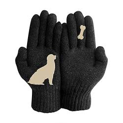 Fingerlose Handschuhe Convertible Warm Strick Halbfinger Handschuhe mit Flip Abdeckung Geeinget für Innen und Außen Damen Herren von callmo