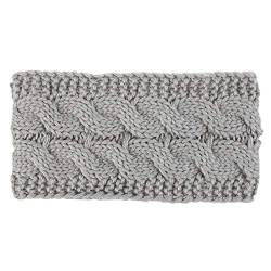 Haarband Damen Dünn Headband Women/Men 8 cm Wide - Made in Germany - Three-Layered Knitted Band Lined with Cotton - Rib-Knit Ear Warmers One Size 54-60 cm - Ear Protection Autumn/Winter von callmo