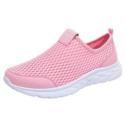 Sportschuhe Damen,Mesh Schuhe Frauen Sommer Walking Tennisschuhe komfortable Athletic Casual Sneakers Fitnessstudio-Training Laufschuhe atmungsbezüglich leichte stilvolle von callmo