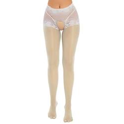 Strapse Strümpfe Floral Lace Strumpfband für Frauen Niedrige Taille Sexy Fischnetzstrümpfe Mesh Stretchy Strapsgürtel Strumpfhose Dessous Strümpfe Damen Overknees Strümpfe Damen Sexy Glatte von callmo