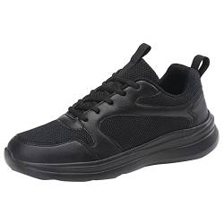 WeißE Turnschuhe Damen,Turnschuhe Damen Elegant mit Dämpfung Laufschuhe Frauen Sportschuhe Wanderschuhe Schnürschuhe Freizeitsportschuhe Plate Schuhe für Training Sporthalle Outdoor von callmo