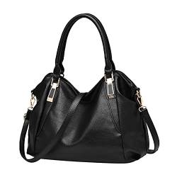 callmo Damen Tasche Kleine Tasche Damentasche 2023 Vielseitige Bucket Bag Umhängetasche Schulter Damentasche Schlichte Handtasche, Rot, 21 * 12 * 22 Modisch und vielseitig von callmo