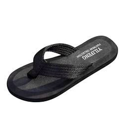 callmo Sandalen & Slides FüR Damen,Flache Sandalen Damen Sommer Strandsandalen Freizeit Bequeme Zehentrenner mit Weiche Fußbett Mode Strand Offene Zehe Sandaletten Flip Flops Elegant Sommerschuhe von callmo