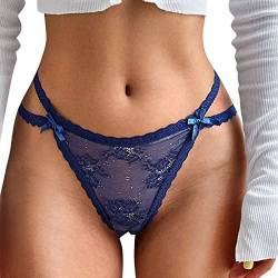 callmo Sexy Unterwäsche Für Frau Slip Damen Sexy Spitze Erotisch Frauen Offen Ouvert Höschen Bikini Nahtlose Slips Große Größen Unterhosen Unterwäsche Dessous Hipster String Tanga von callmo