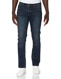 Camel Active Herren regular fit Houston Straight Jeans Dunkel Blau 46W / 34L von camel active