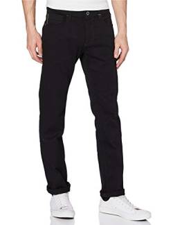 Camel Active Herren regular fit Houston Straight Jeans Schwarz 30W / 32L von camel active