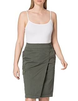 Camel Active Womenswear Damen 3090025+72 Rock, DARK OLIVE, 38 von camel active