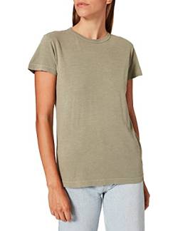 Camel Active Womenswear Damen Basic T-Shirt, Hell Grün, M von camel active