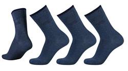 camel active Basic Socks 3er Pack 6593 546 indigo melange Strumpf blau, Size:39-42 von camel active