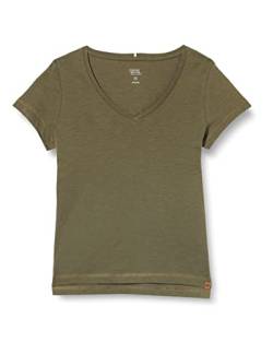 camel active Damen 309629/1T07 T-Shirt, Grün, XXL von camel active