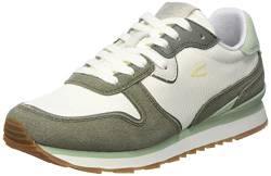 camel active Damen Fog Sneaker, Khaki/Offwhite, 39 EU von camel active