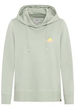 camel active Damen Hoodie mit großem Rückenprint Salbei Womenswear-L von camel active