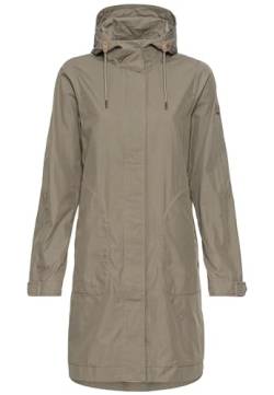 camel active Damen Langer Parka aus einem Organic Cotton Mix Salbei womenswear-38 von camel active