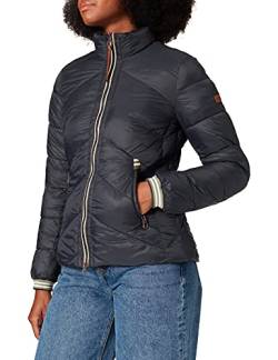 camel active Damen Steppjacke aus 100% recyceltem Polyamid Dunkelgrau womenswear-44 von camel active