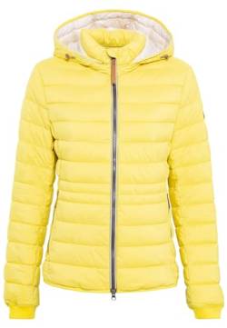 camel active Damen Steppjacke aus recyceltem Polyester Gelb womenswear-38 von camel active