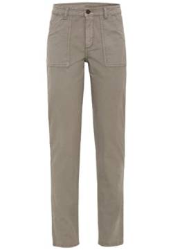 camel active Damen Worker Chino in Straight Fit 32 Khaki womenswear-27/32 von camel active