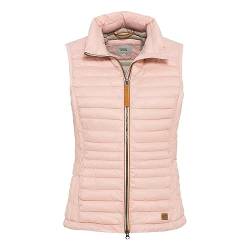 camel active Damen kurze leichte Steppweste mit elastischen Bündchen Rose womenswear-36 von camel active