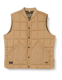 camel active Herren 460330/8U99 Vest, Wood, 50 von camel active