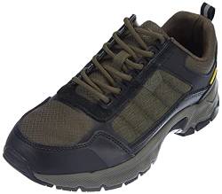 camel active Herren Alpine Sneaker, Olive/Black, 43 EU von camel active