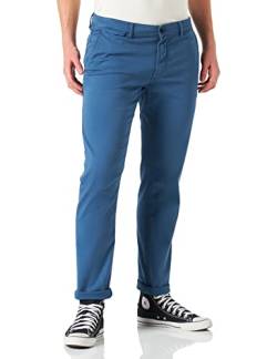 camel active Herren Chino Regular Fit mit Organic Cotton Anteil 30 Blau menswear-34/30 von camel active