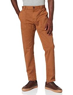 camel active Herren Chino aus Baumwoll-Mix 30 Braun menswear-40/30 von camel active