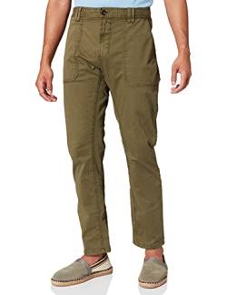 camel active Herren Chino aus Baumwoll-Mix 30 Oliv menswear-40/30 von camel active