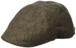 camel active Herren Flat Cap aus einem Wollmix Braun Menswear-L von camel active