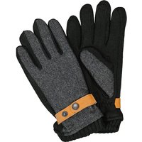 camel active Herren Handschuhe grau Textil meliert von camel active