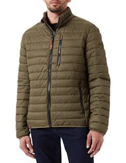 camel active Herren Jacke Leichte Steppjacke Ohne Kapuze, Braun, 27 von camel active