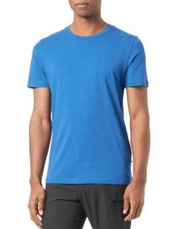 camel active Herren Kurzarm T-Shirt aus Organic Cotton Blau Menswear-XL von camel active