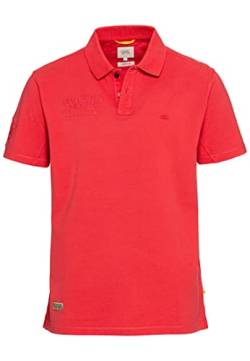 camel active Herren Piqué Poloshirt aus Reiner Baumwolle Rot Menswear-S von camel active