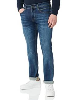 camel active Herren Regular Fit 5-Pocket Jeans aus Baumwolle 32 Blau menswear-31/32 von camel active