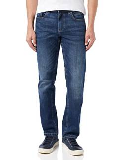 camel active Herren Relaxed Fit 5-Pocket Jeans aus Baumwolle 30 Blau menswear-35/30 von camel active