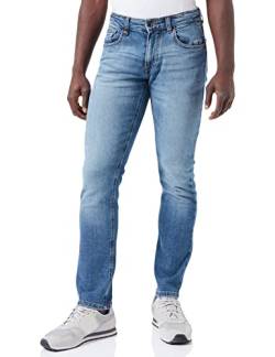 camel active Herren Slim Fit 5-Pocket Jeans 34 Blau menswear-40/34 von camel active