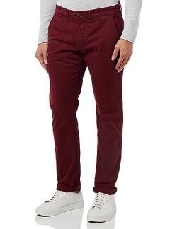 camel active Herren Slim Fit Chino 32 Rot menswear-34/32 von camel active