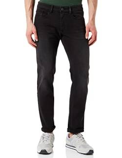 camel active Herren Slim Fit Madison Stretch Jeanshose Hose, Schwarz (Asphalt), 30W / 32L von camel active