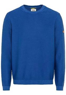 camel active Herren Strickpullover aus Organic Cotton Blau menswear-3XL von camel active