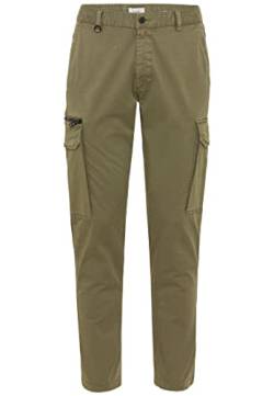 camel active Herren Tapered Fit Cargo Hose 34 Oliv menswear-33/34 von camel active