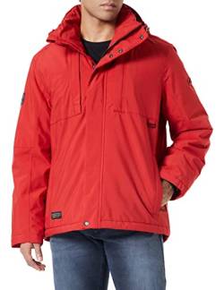 camel active Herren teXXXactive® Funktionsjacke aus recyceltem Polyester Rot menswear-54 von camel active