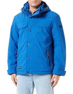 camel active Herren teXXXactive® Funktionsjacke mit abnehmbarer Kapuze Stahlblau menswear-48 von camel active