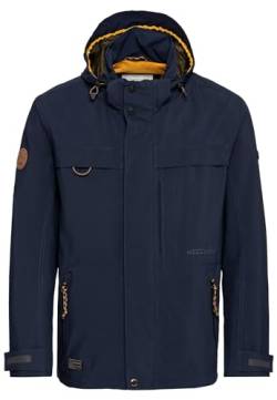 camel active Herren teXXXactive Jacke mit abnehmbarer Kapuze Blau menswear-52 von camel active